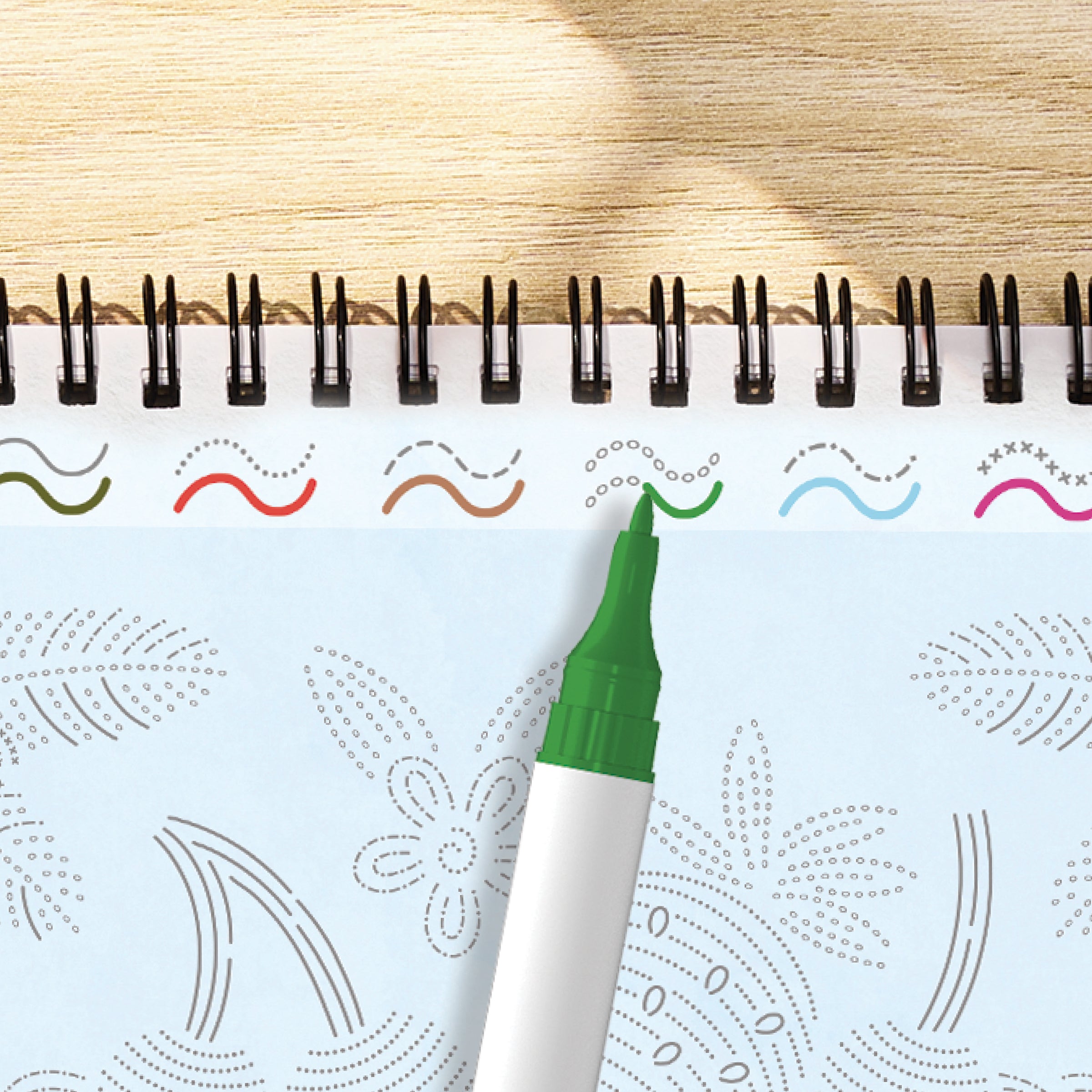 FlowArt® : Trace-By-Line, Woodland Whimsy