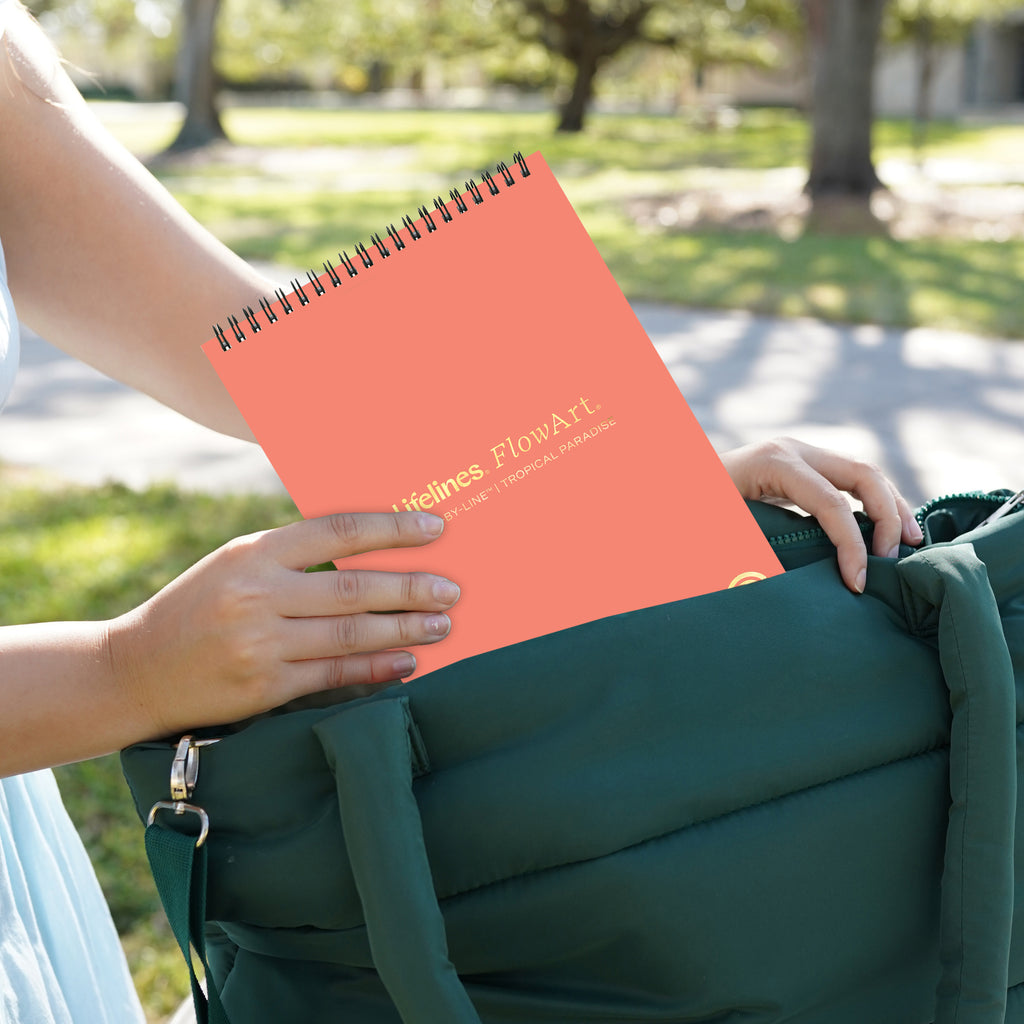 FlowArt®: Trace-By-Line, Tropical Paradise