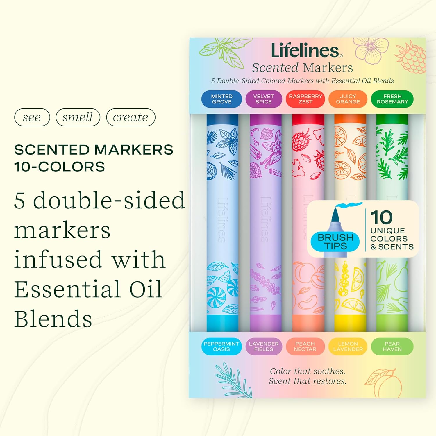 Scented Markers - 10 Colors