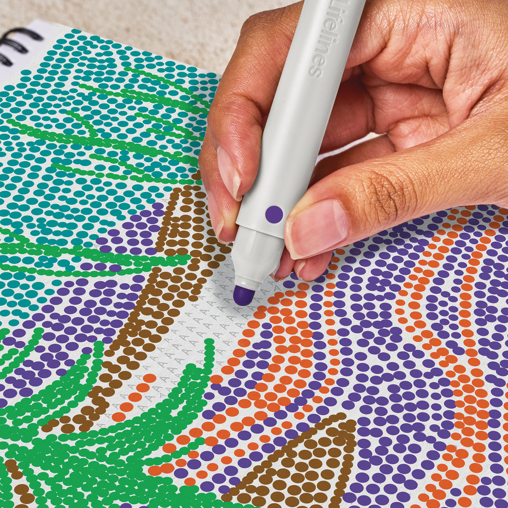 FlowArt® - Dot-By-Letter, Landscapes