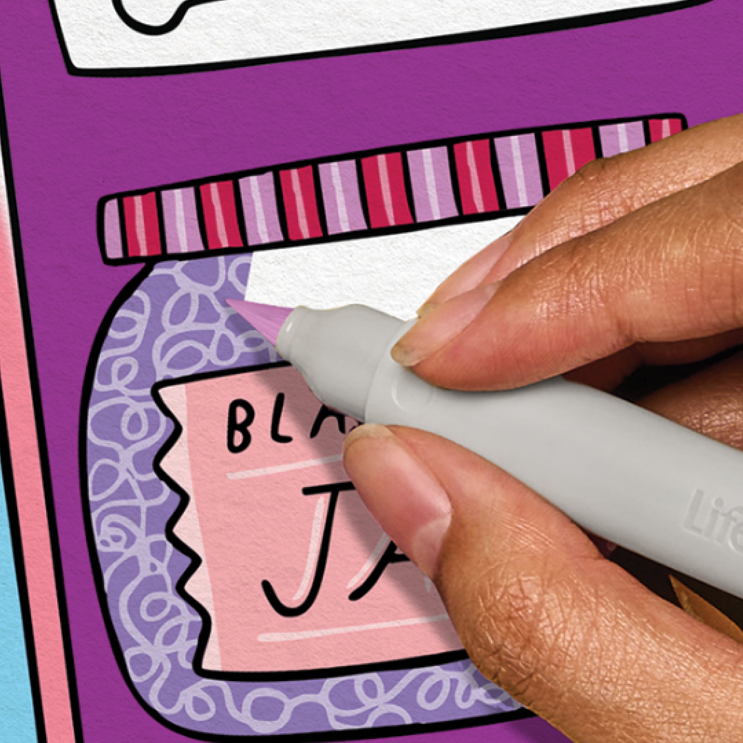 FlowArt® - Hidden Patterns, Foodie Fun