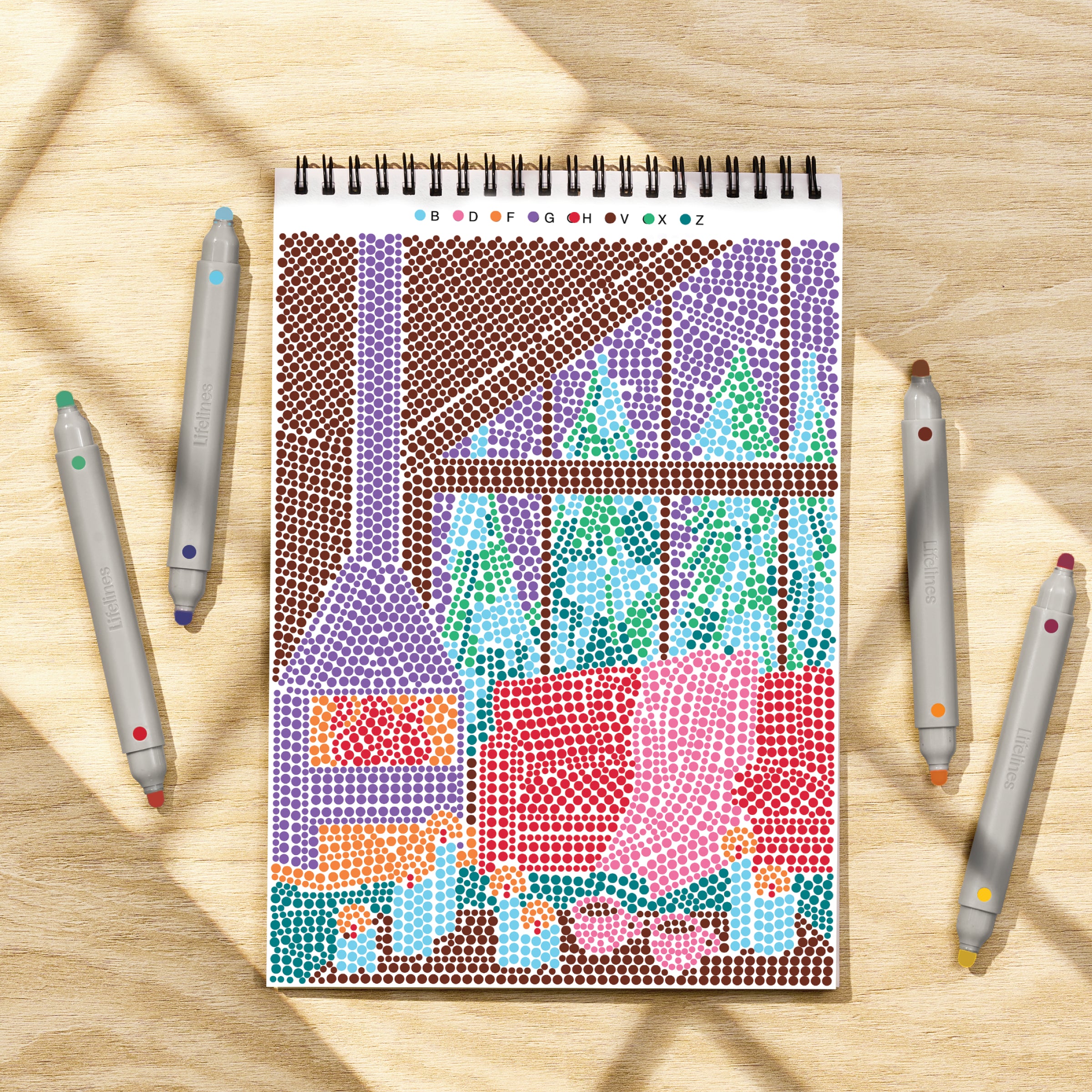 FlowArt® - Dot-By-Letter, Snowed In (LIMITED EDITION)