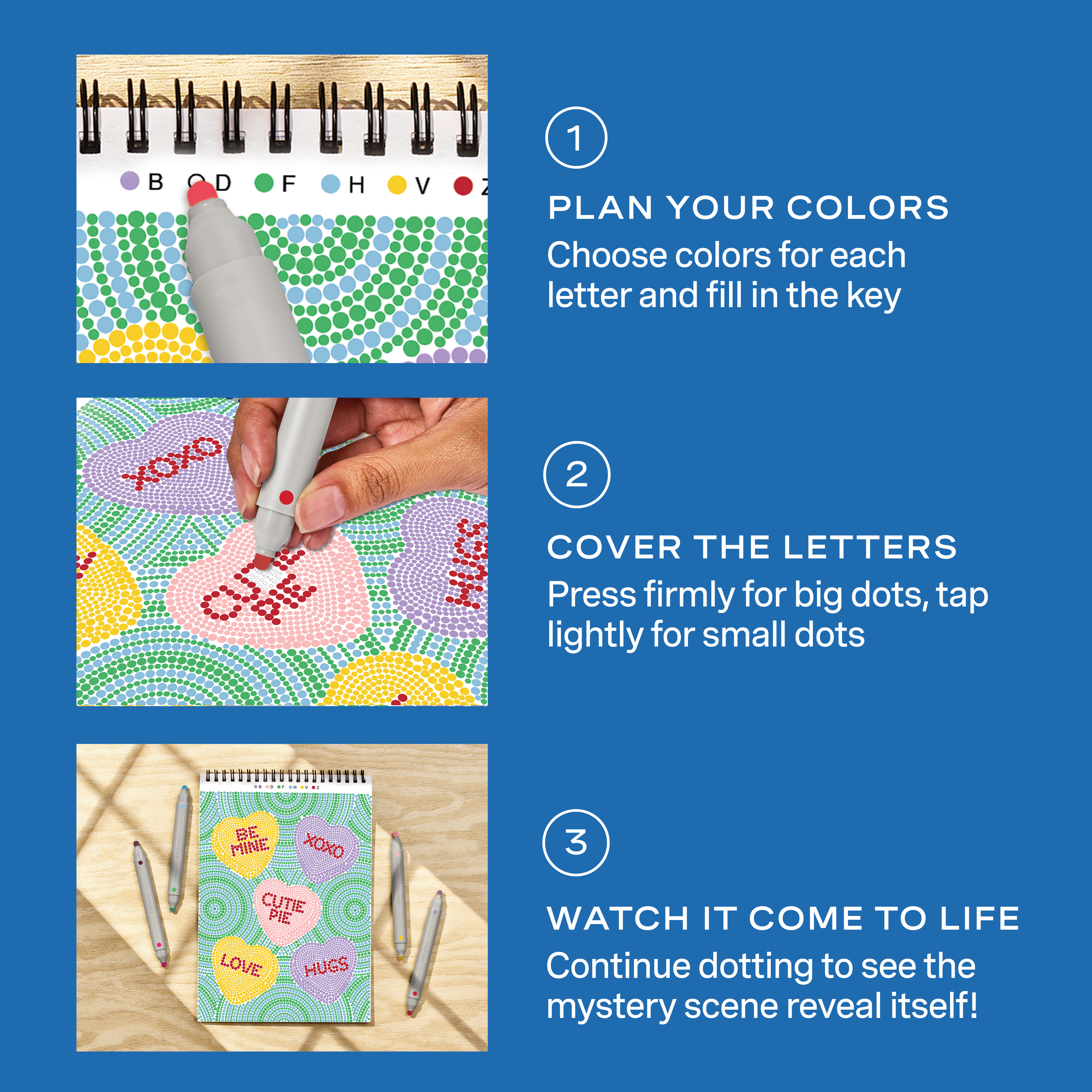 FlowArt® - Dot-By-Letter, Lovestruck (LIMITED EDITION)