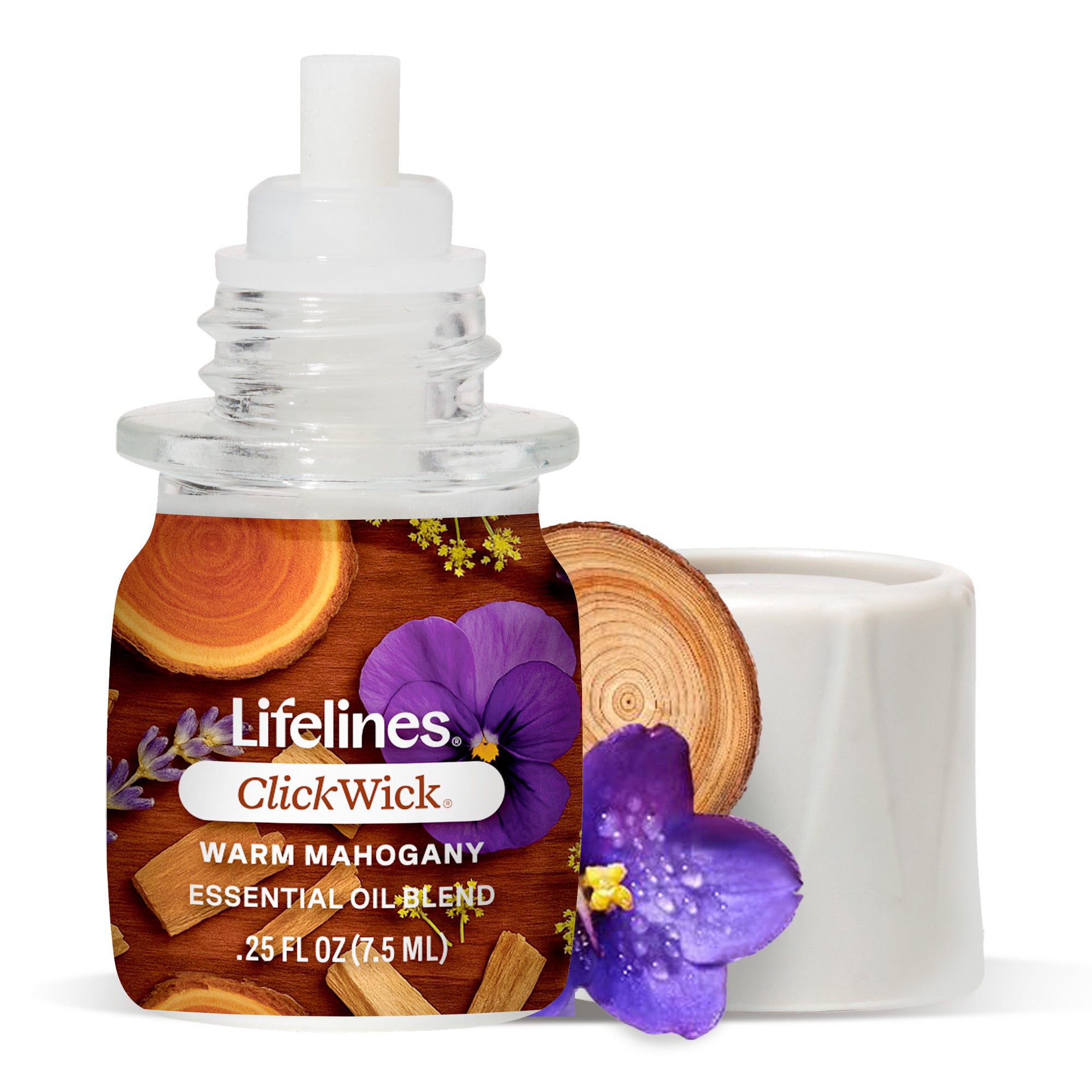 Clickwick 7.5ml Single - Warm Mahogony